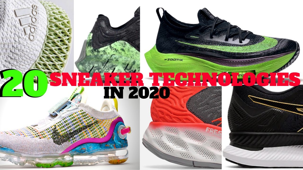 20 Sneaker CUSHION TECHNOLOGIES in 2020!