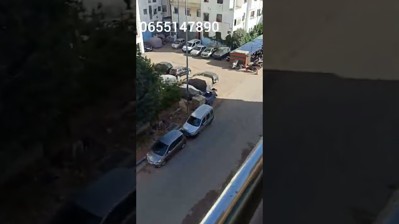شقة واحدة في الطابق بسيدي مومن تجزئة الغالية بعمارة مكونة من 3  شقق فقط 84m بثمن جد مناسب 0655147890