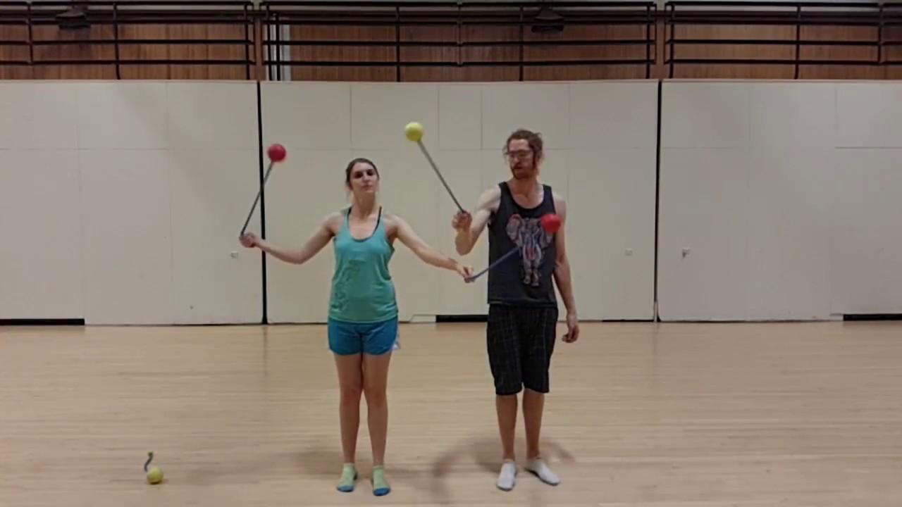 Partner Poi Tutorial: Weird Weaves 5- Dream weave (TTN)