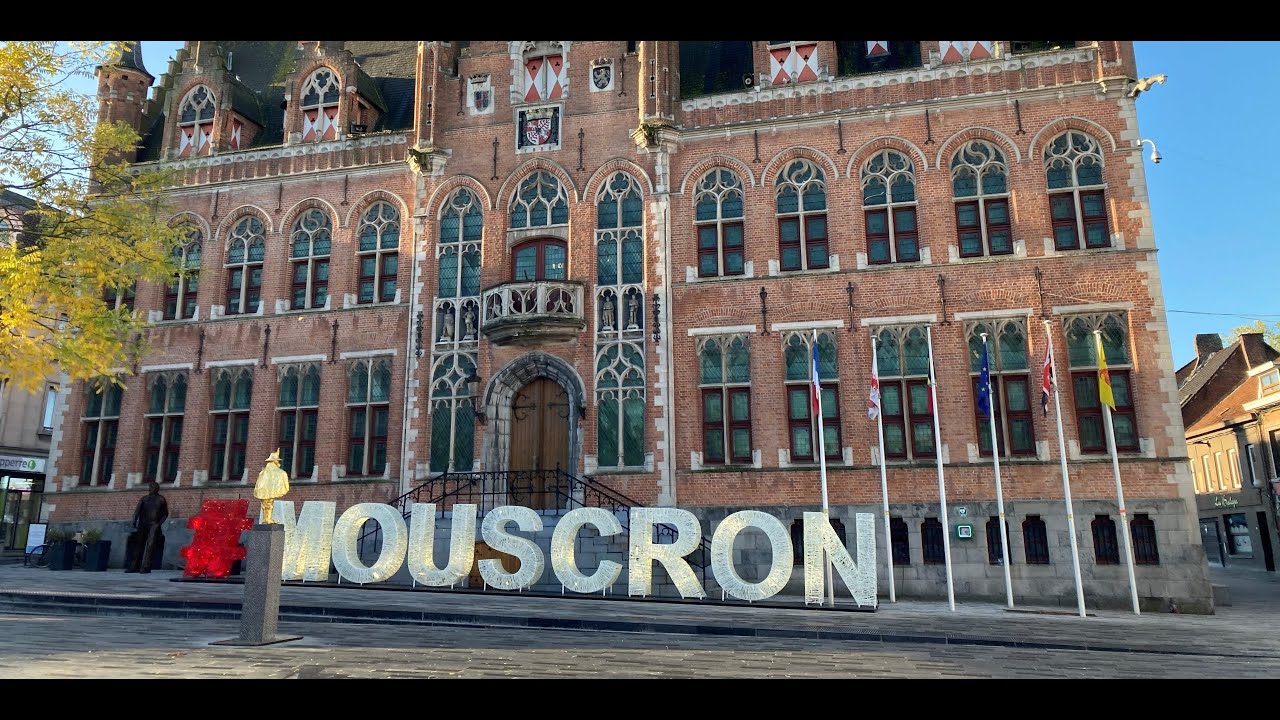 Mouscron, mon lieu de naissance le 13 avril- A la découverte de Mouscron -Belgique