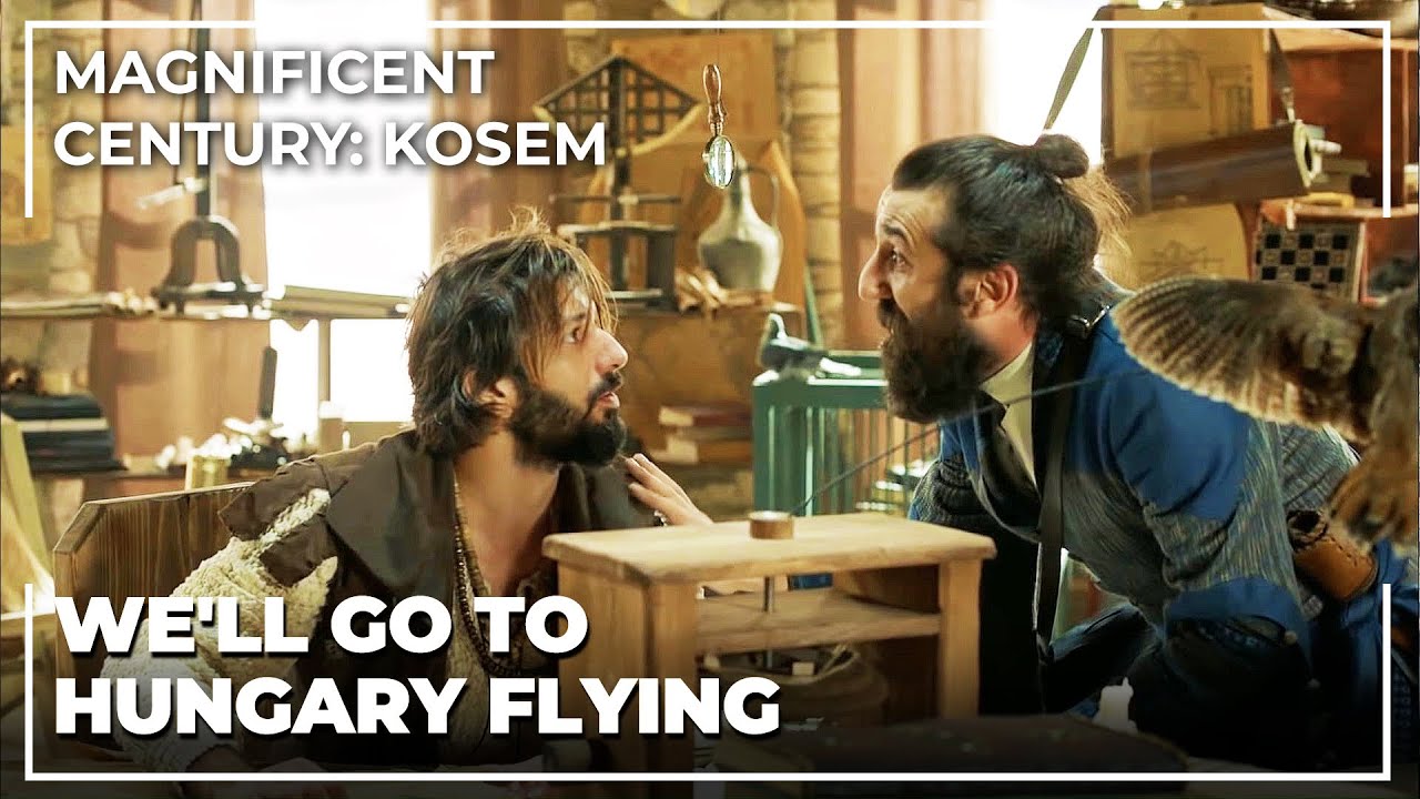 Evliya Çelebi and Hazerfen Çelebi's Friendship | Magnificent Century: Kosem