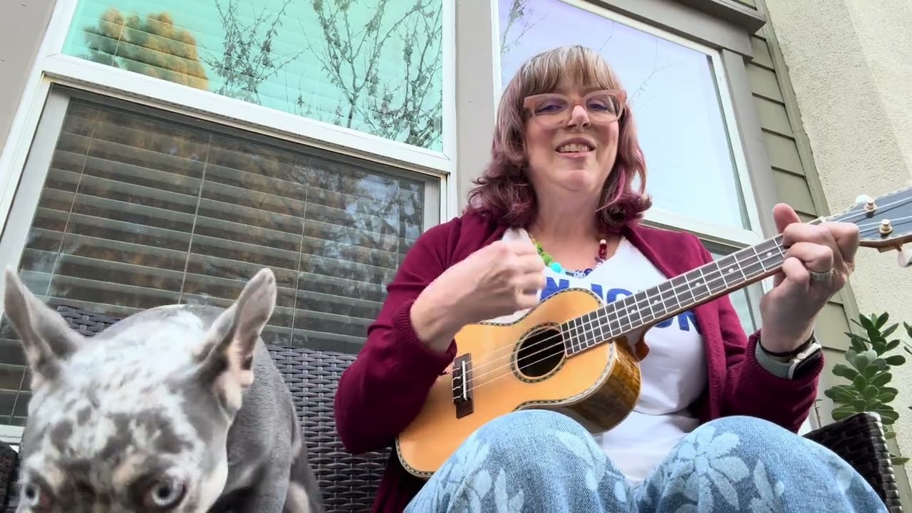 Day 2/100 Days of Uke 2016: This Land is Your Land practice 
