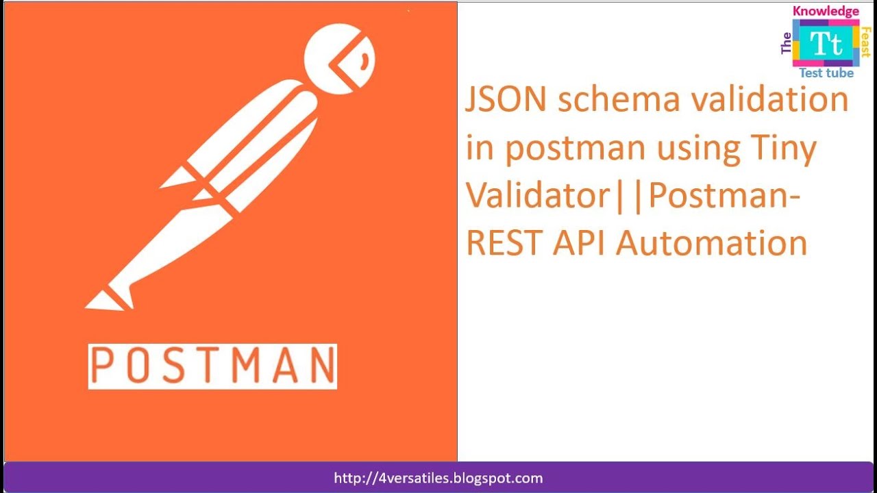 JSON schema validation in postman using Tiny Validator|| Postman-REST API Automation