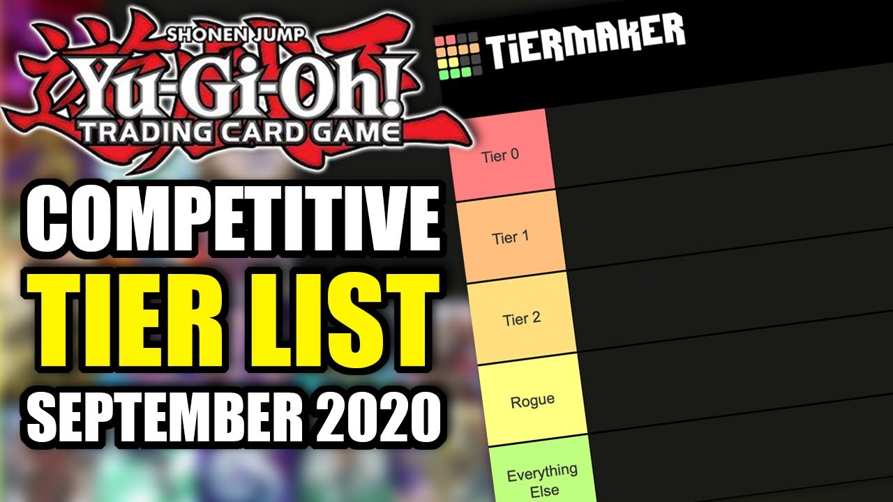 Yu-Gi-Oh! Tier List for the Competitive September 2020 Format! (Post Banlist)