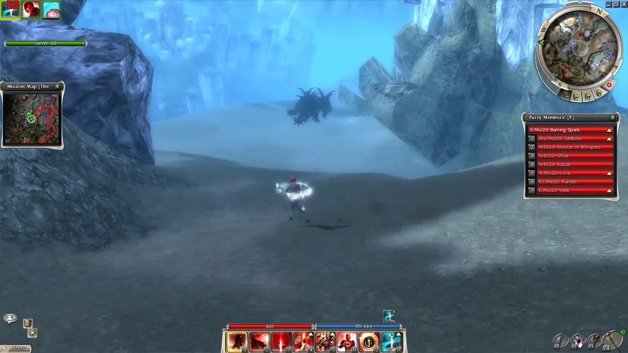 Guild Wars ecto farm -  Underworld solo with Elementalist