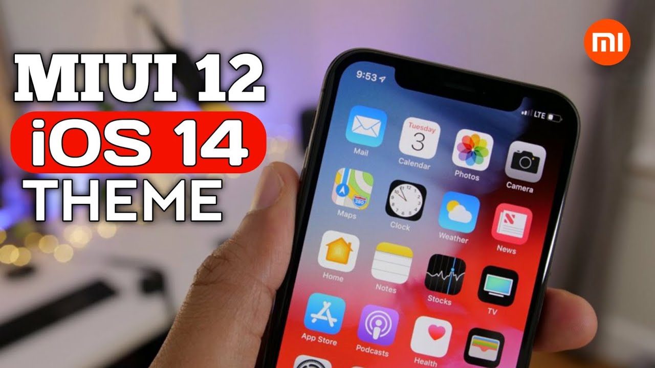 MIUI 12 | iOS 14 THEME FOR ALL XIAOMI DEVICE | 2020