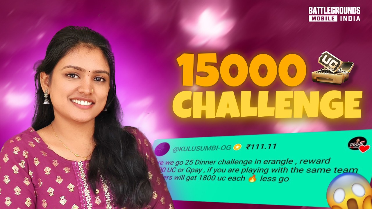 Dinner challenge worth 20k