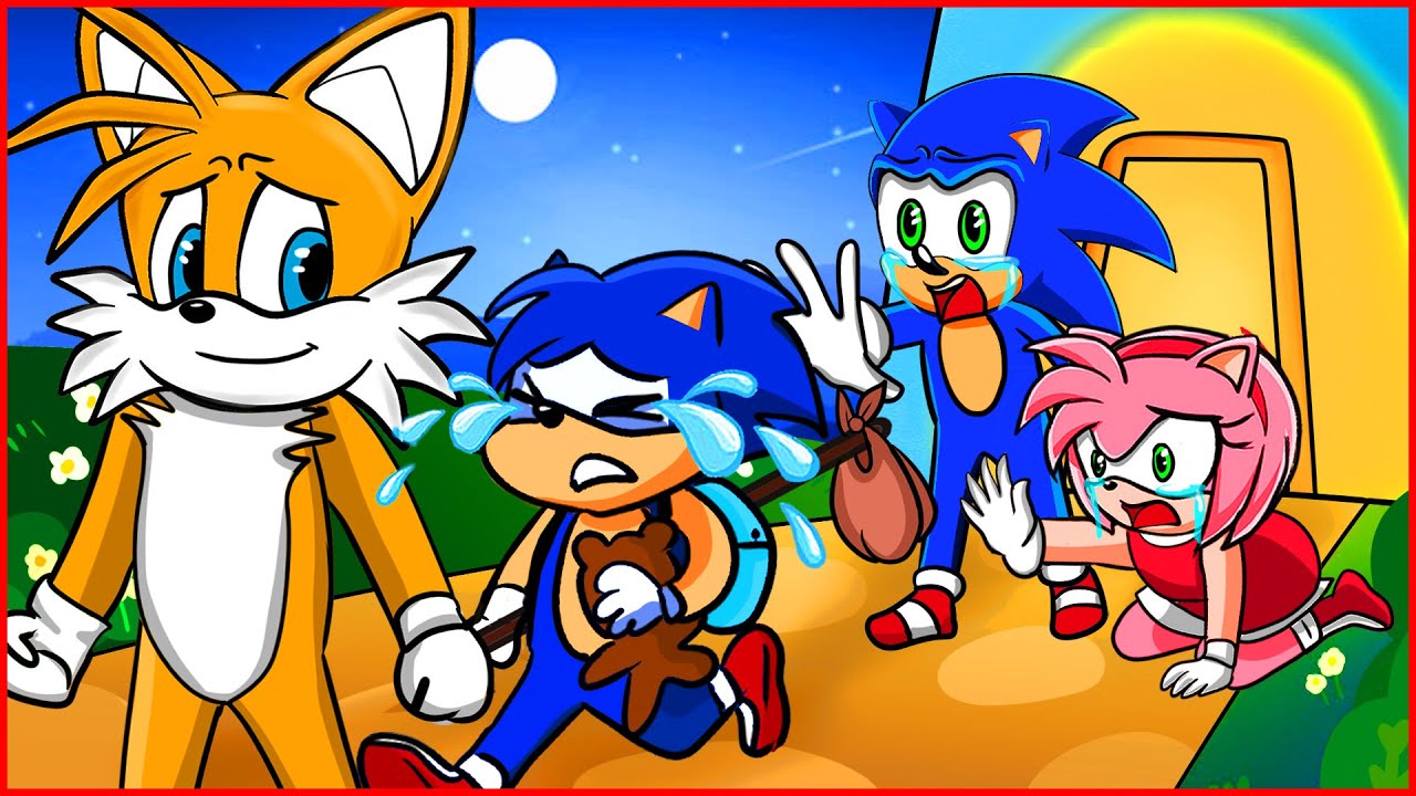 SONIC, Please Come Back - NO WAY HOME !!! Sonic The Hedgahog 4 Animation