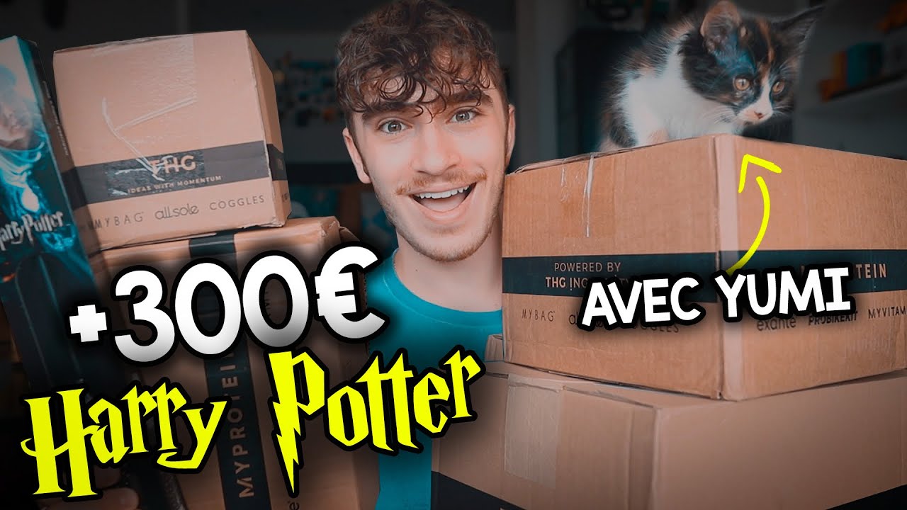 CET UNBOXING HARRY POTTER EST PLEIN DE SURPRISES !