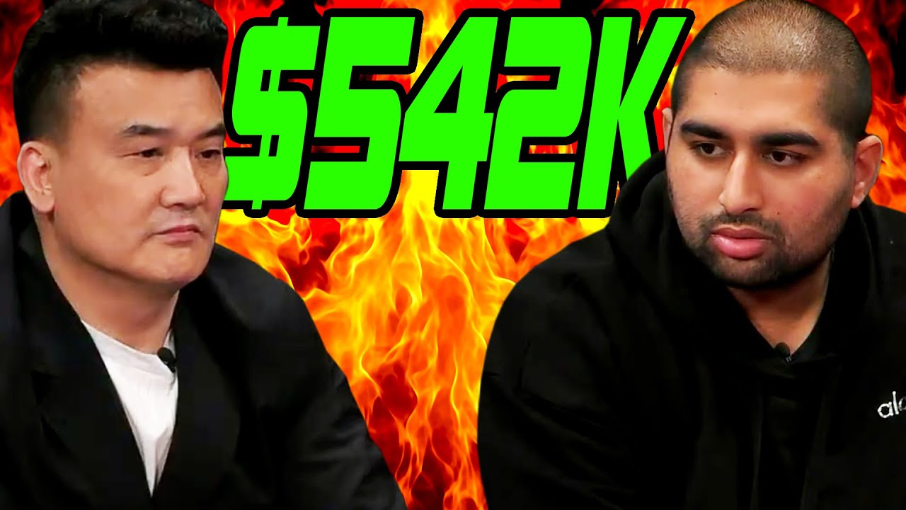 Unbelievable $542K Pot Between Nik Airball & Peter!