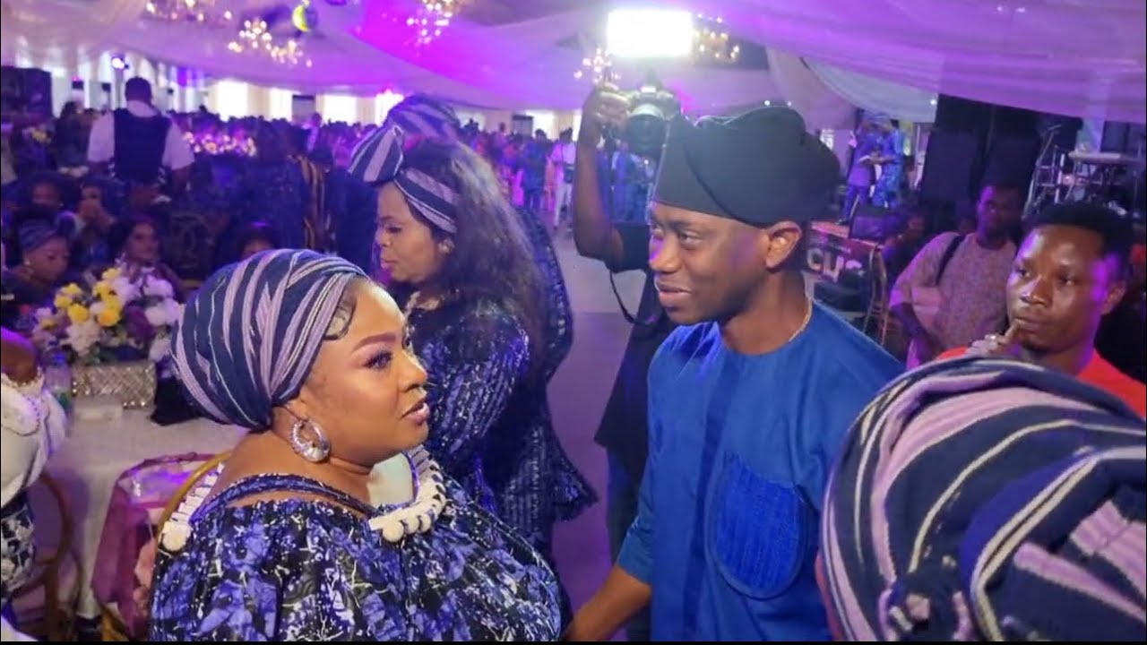 LATEEF ADEDIMEJI, KUNLE AFOD, OGOGO, AYO OLAIYA ALL SUPPORTED MAMA EREKO FOR HER MOVIE PREMIERE