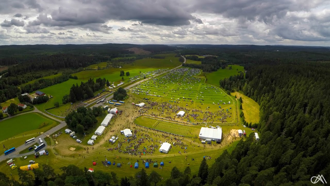 O-Ringen 2015 etapp 1  - När orienteringen kom till byn