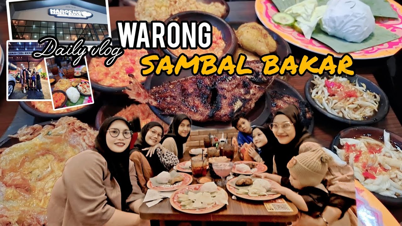 WAROENG SAMBAL BAKAR JATIWARINGIN WAJIB COBA | Daily vlog