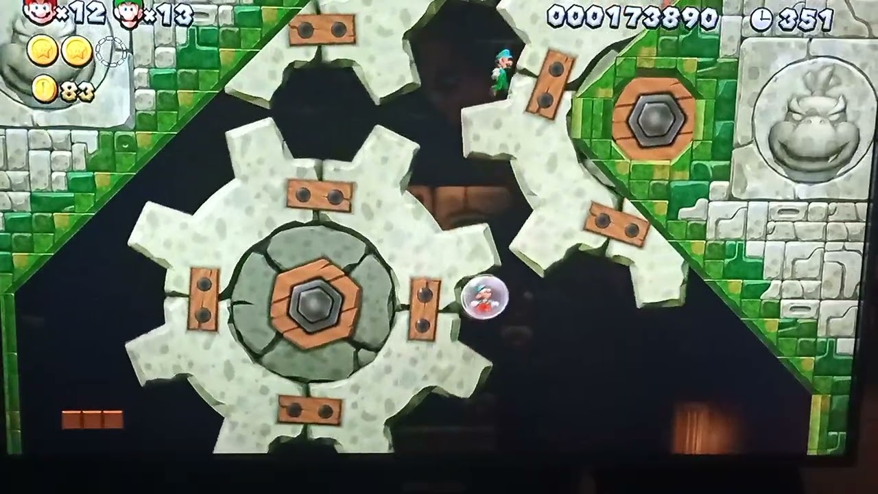 Piana della ghiande: Torre degli ingranaggi SUPER MARIO BROS U. DELUXE