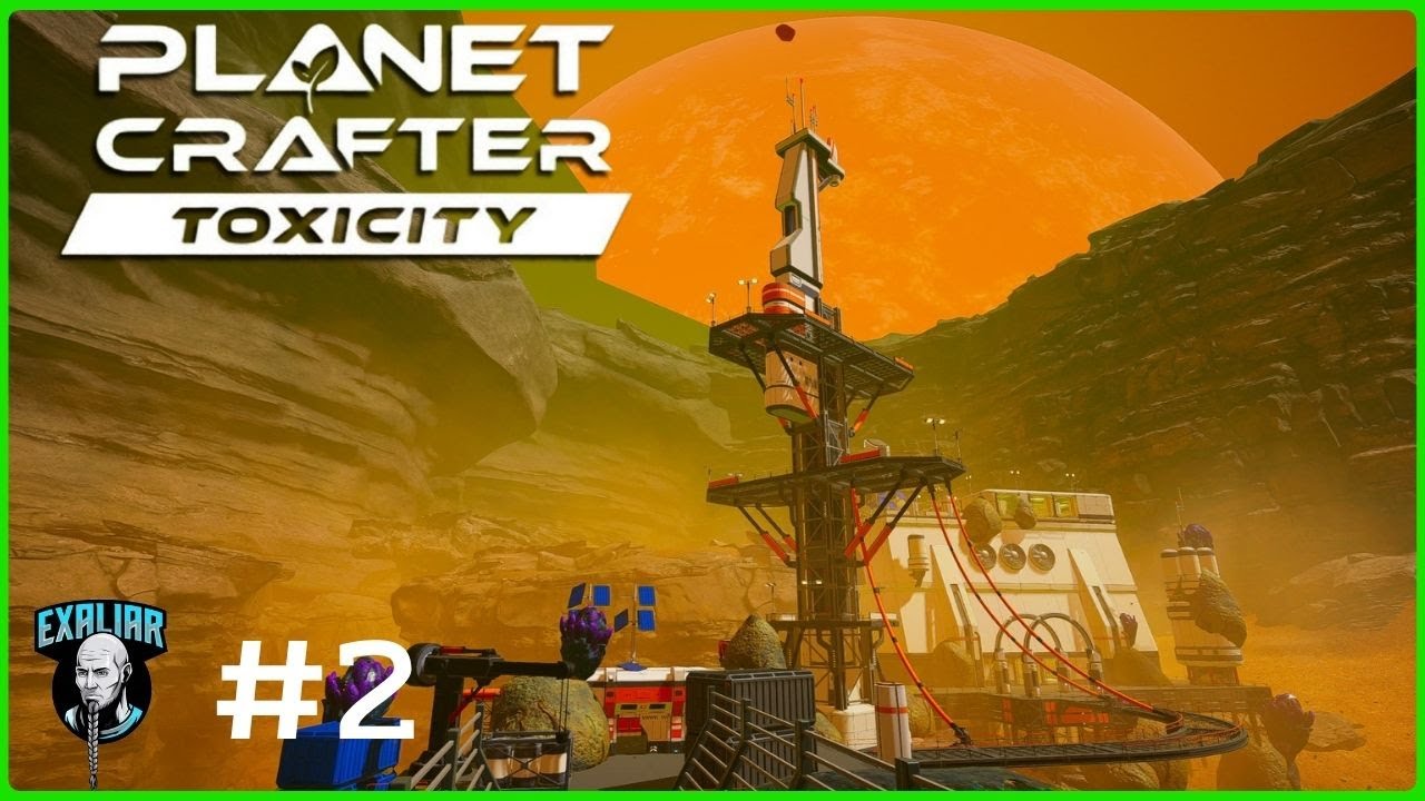 Pierwsza lokacja i początek historii planety | EP2 | Planet Crafter: Toxicity | GAMEPLAY PL