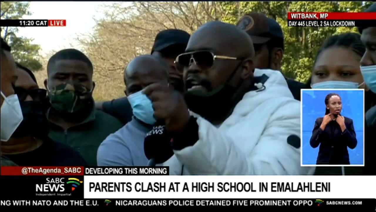 Parents clash at a technical high school in Emalahleni, following fight between learners last week