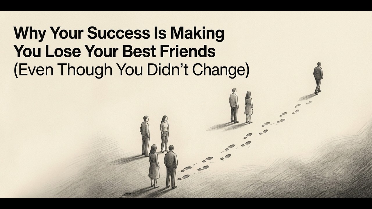 Why Your Success Is Making You Lose Your Best Friends (Even Though You Didn’t Change)