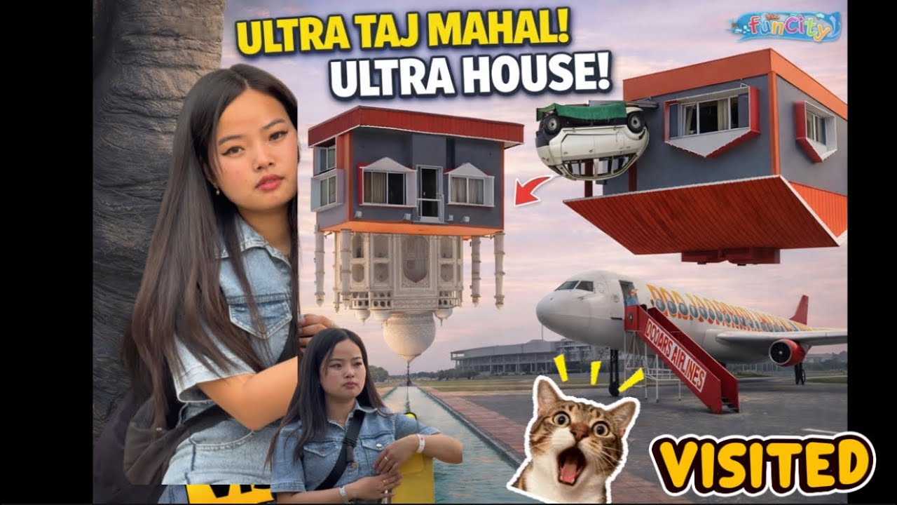 Everything Was Upside Down!😵 My Shocking Experience at Dooars Fun City, India First Time from Bhutan