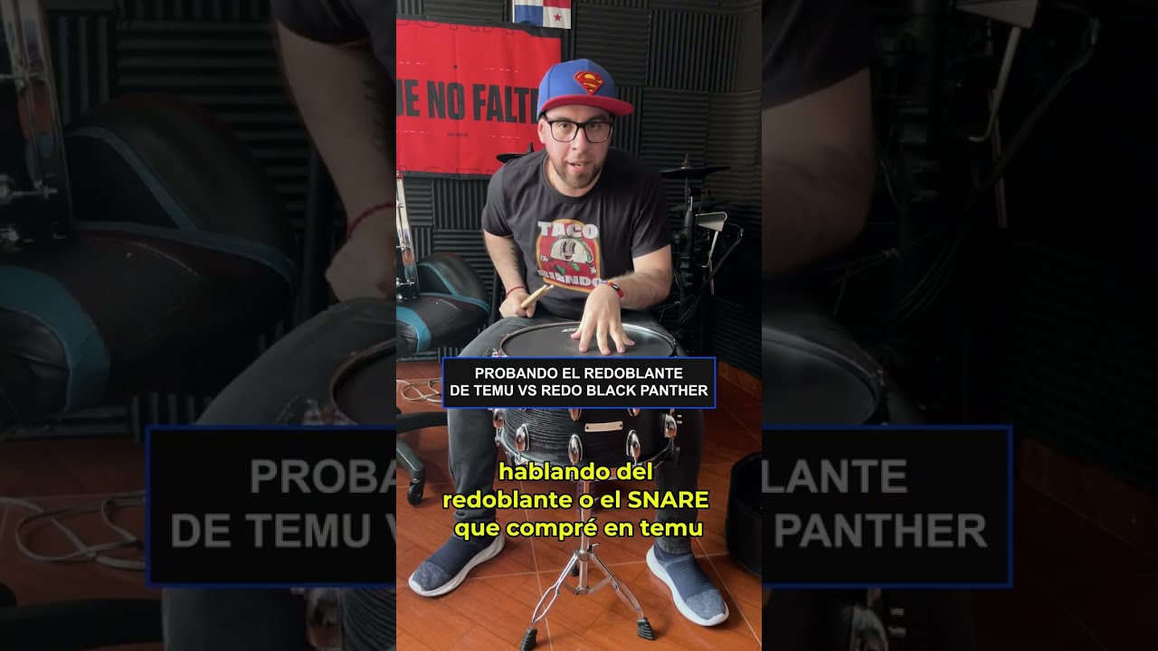 ¿Puede un snare de Temu vencer a un Mapex Black Panther?