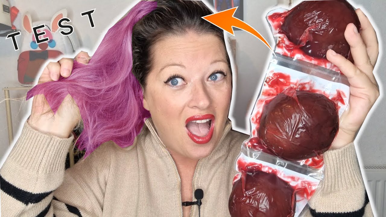 JE COLORE MES CHEVEUX AVEC DE LA BETTERAVE | INCROYABLE !