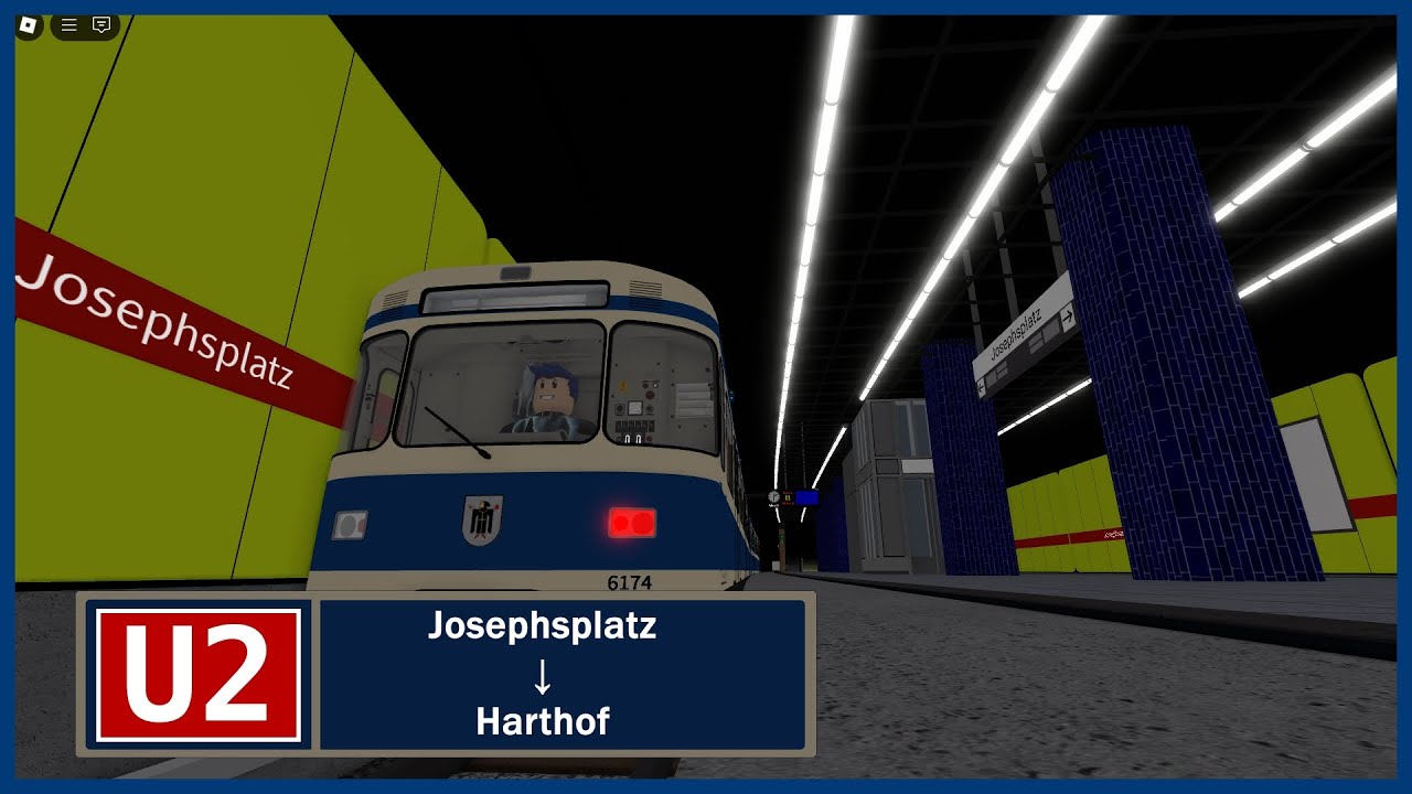 Roblox |🟦MVG Simulator [Alpha]🟦| 🔴U2 Josephsplatz - Harthof🔴