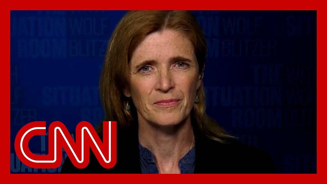 Samantha Power describes 'devastating' humanitarian situation in Gaza