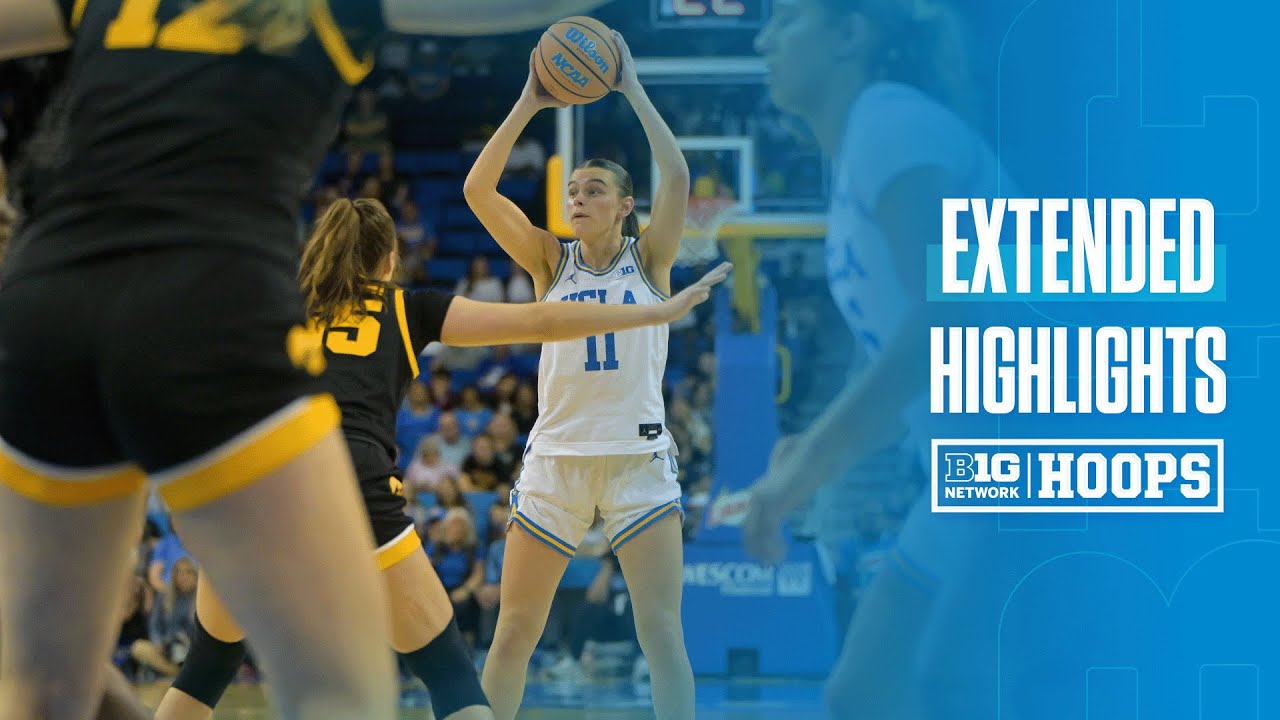 Iowa vs. UCLA | Extended Highlights | Big Ten Women's Basketball | 02/01/26