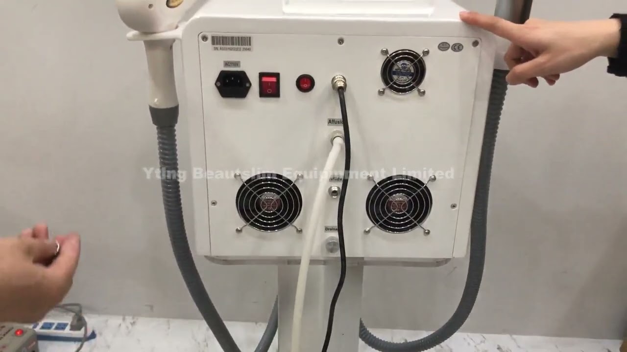 Yting 2 in 1 808nm Diode Laser Picosecond Tattoo Removal Machine
