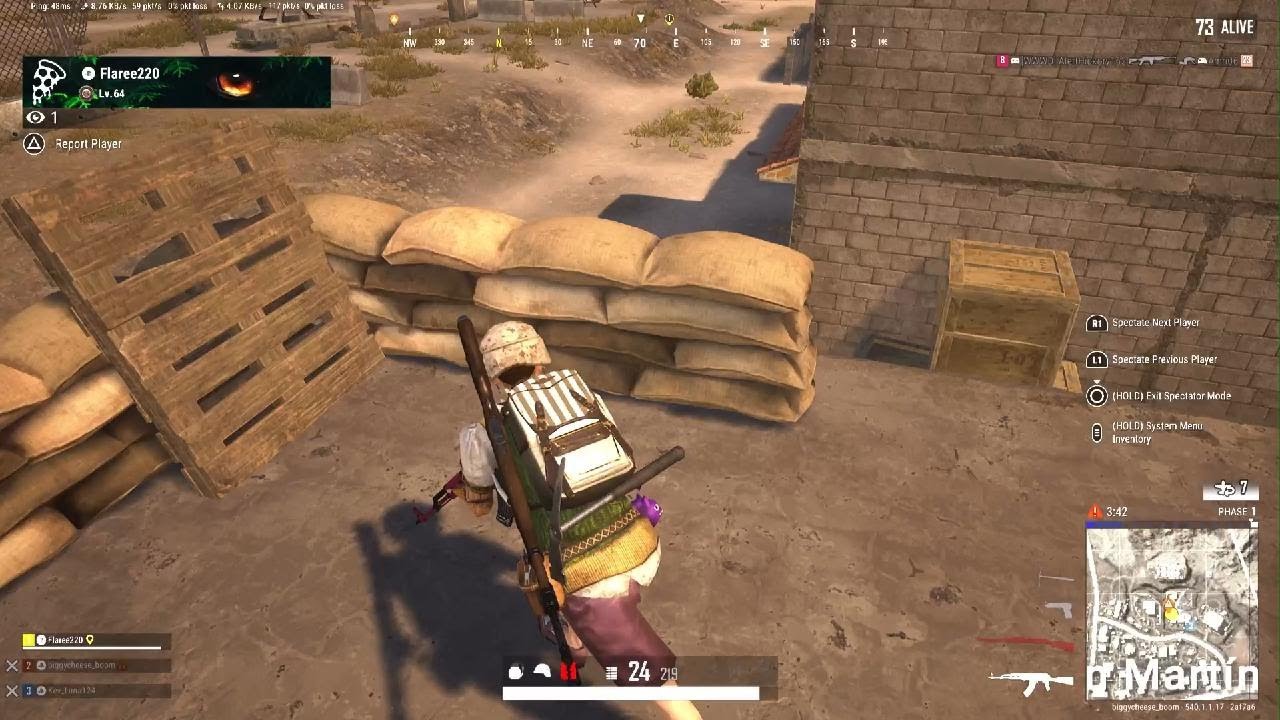 PUBG  gameplay