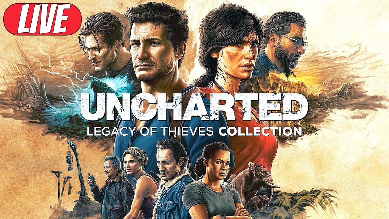 [AO VIVO] Uncharted: The Lost Legacy - Jogando pela PRIMEIRA vez! (HARD) INSCREVA-SE NO CANAL!