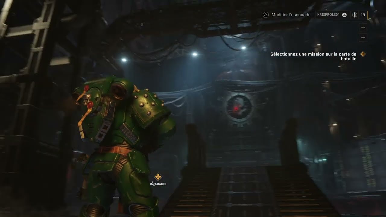 Space Marine 2 - Un Lictor &agrave; L'int&eacute;rieur de la Battle Barge