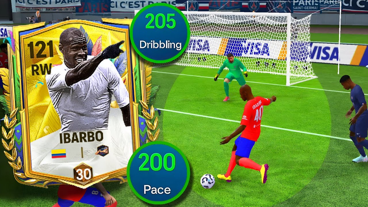 Обзор Ибарбо (116) &ndash; 205 дриблинг и 200 удары &ndash; зверь на позиции правого нападающего! 🥶🔥 | FC