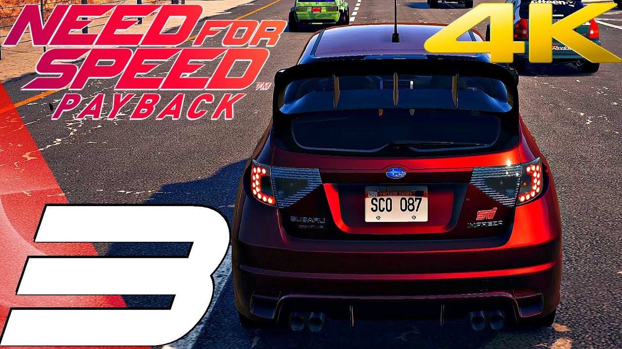 Need For Speed Payback - Gameplay Walkthrough Part 3 - Udo Roth & League Races [4K 60FPS ULTRA]