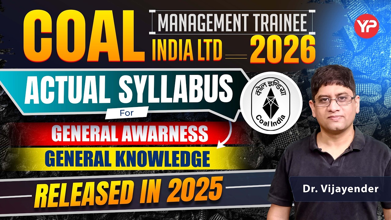 Actual syllabus for CIL MT General Awareness/knowledge Non-technical 2025