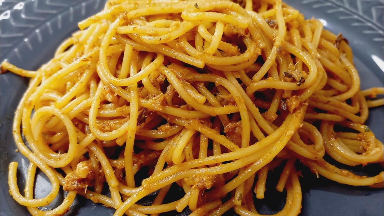COMO FAZER MACARRÃO COM SARDINHA SEM MOLHO DE TOMATE