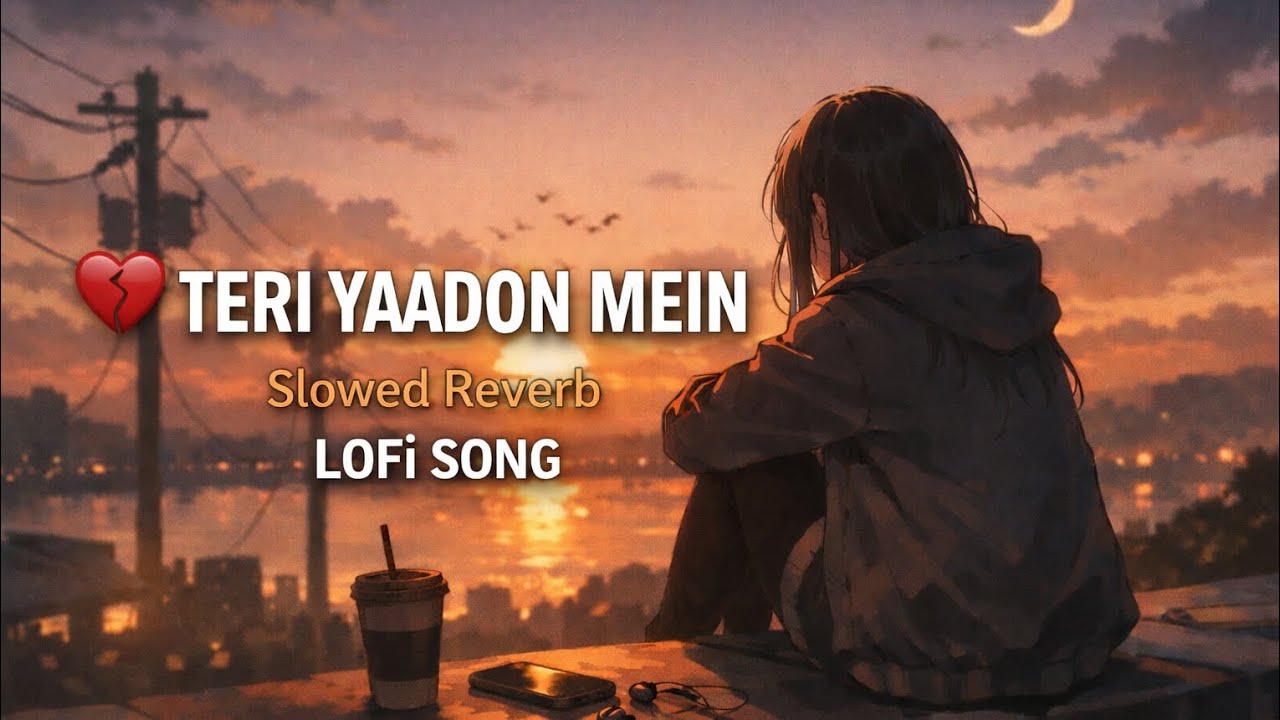  Teri Yaadon Mein Alone  💔— Slowed + Reverb | Sad LoFi Vibes 🌙