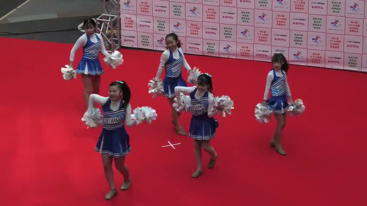 チア      STARTEENS          チアダンスパフォーマンス        げんきday　４K