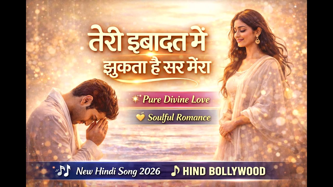 तेरी इबादत में झुकता है सर मेरा | New Romantic Sufi Love Song 2026 | Heart Touching Hindi Song