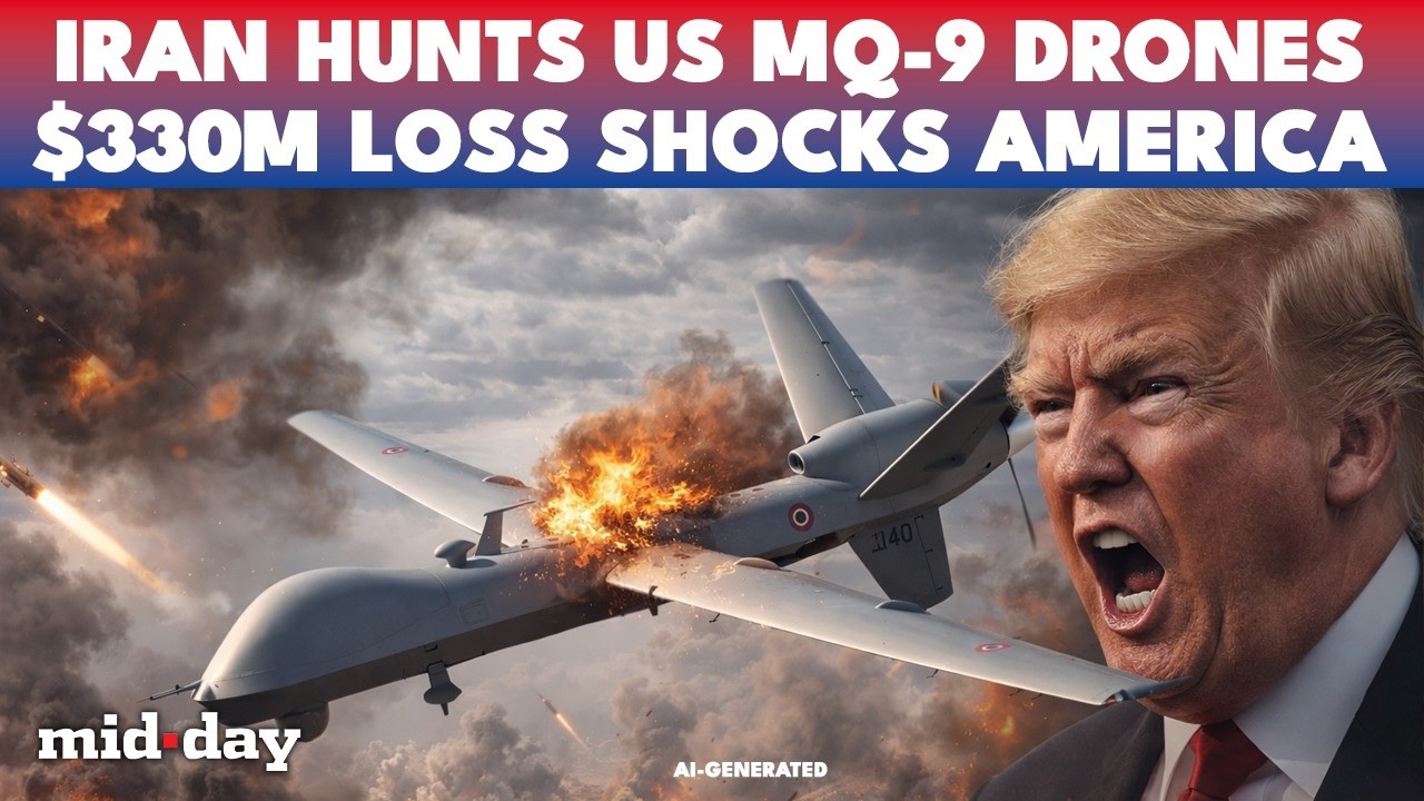 Iran Downs US MQ-9 Reaper Drones During Operation Epic Fury; Military Losses Surge Past $330 Million