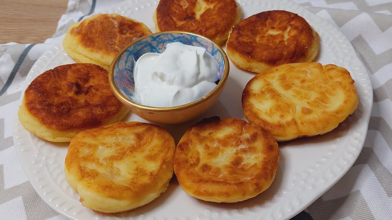 Самые нежные и вкусные сырники! Прекрасный завтрак из  Рикотты
