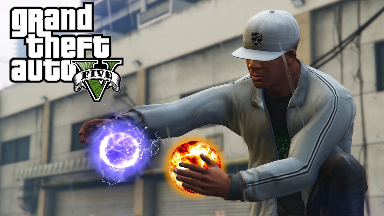 GTA V - FRANKLIN GETS SUPERPOWERS!
