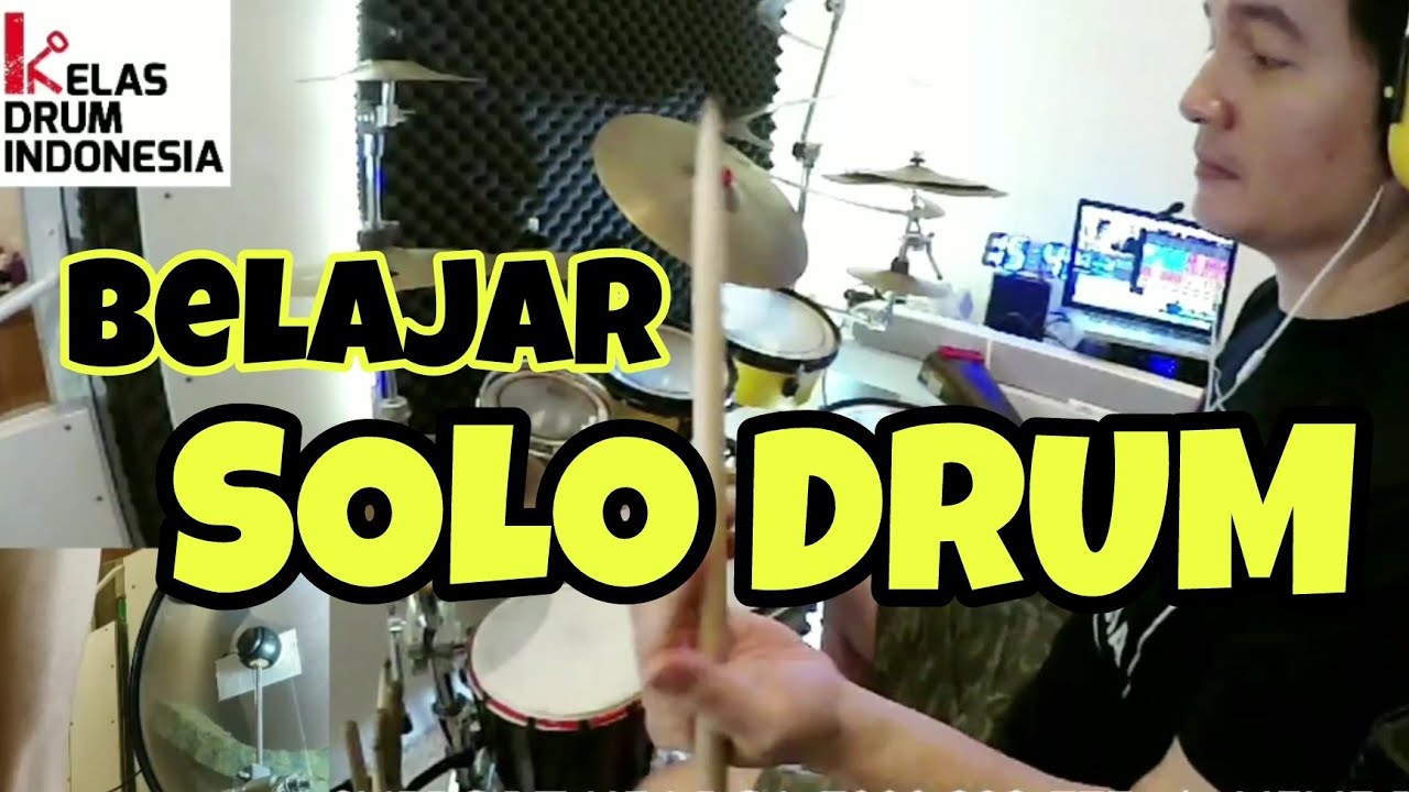 Tutorial Lengkap Belajar SOLO DRUM **onlineclass 081519407855**