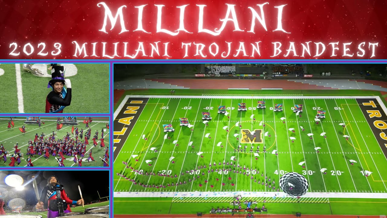 WONDERLAND | 2023 Mililani HS "Trojan" Marching Band | 2023 Mililani Trojan Bandfest