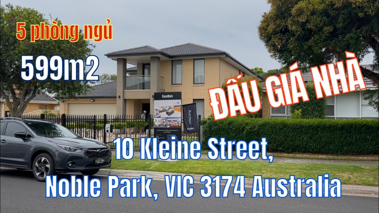 #24. Cuộc đấu giá quá tuyệt vời nhà rộng lớn ở Noble Park Melbourne Úc🇦🇺