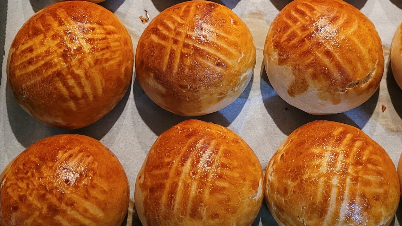 Plain pastry‼️Yumuşacık pofuduk mayalı sade poğaca 🤌