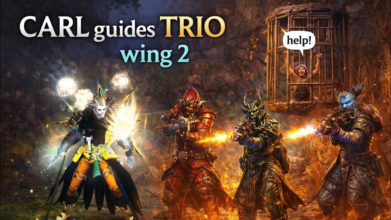 CARL guides TRIO wing 2 SALVATION pass
