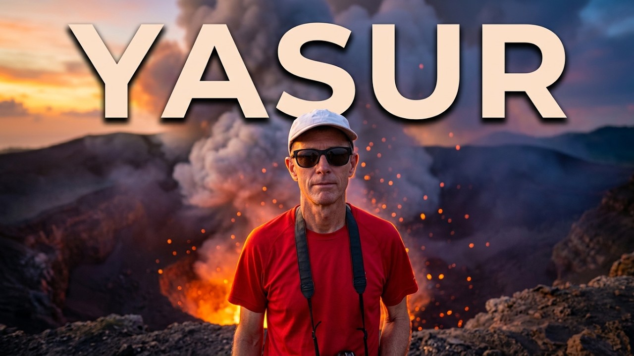 Expedition to the Yasur Volcano in Tanna, Vanuatu (2024)
