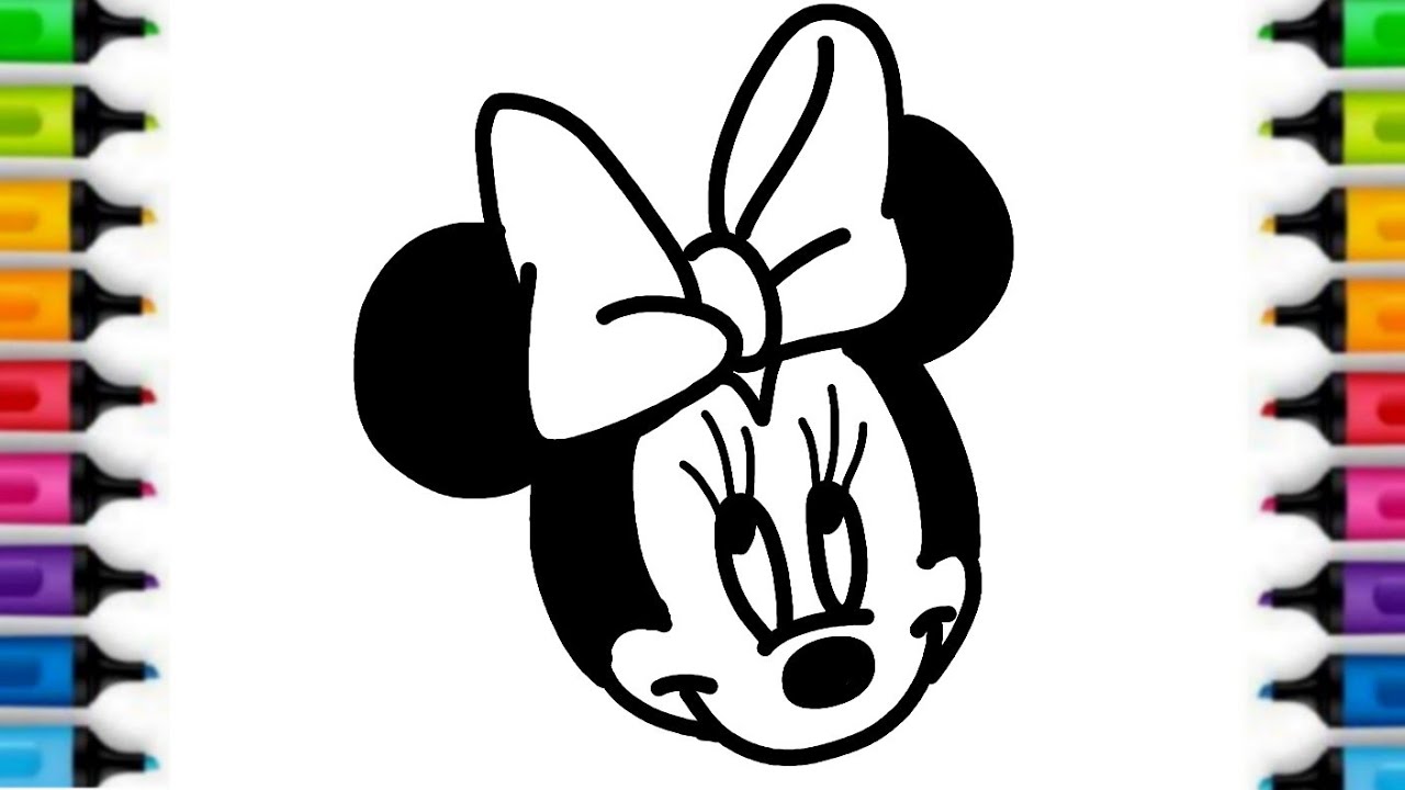 Minnie Mouse 🎀 Drawing | Easy Step by Step Tutorial for Kids & Beginners ✏️