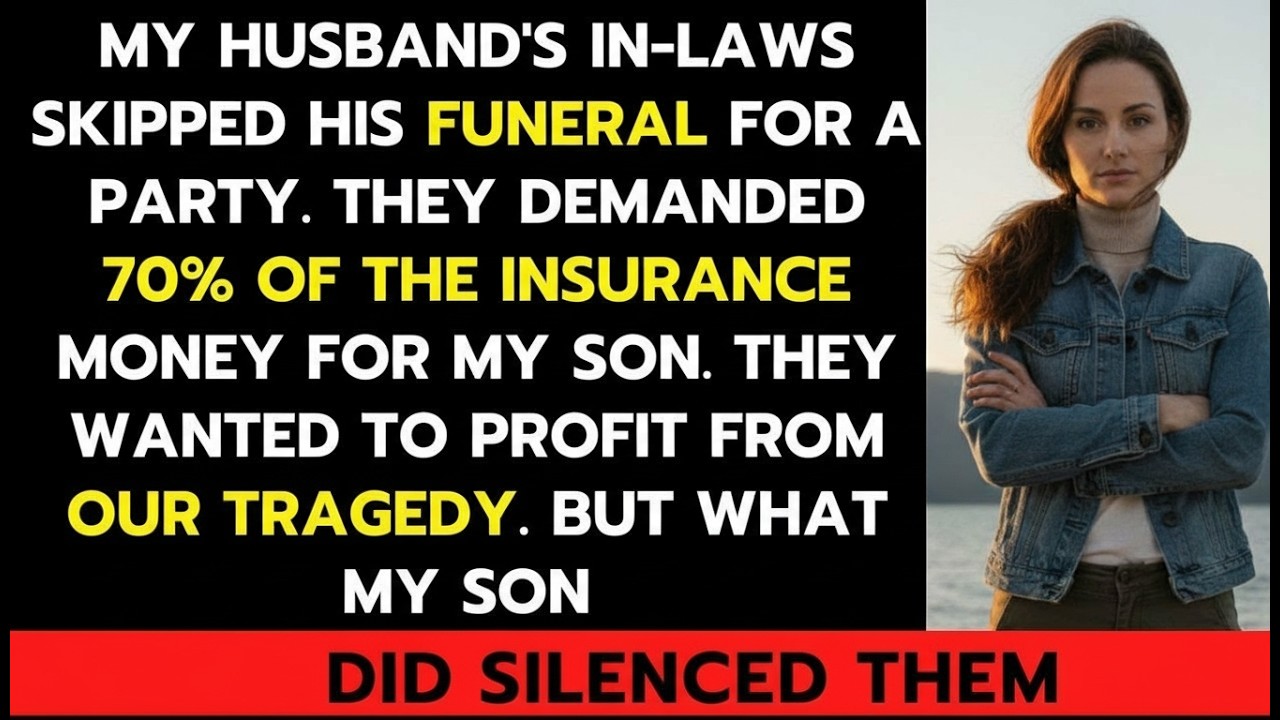 In-Laws Skipped My Husband’s Funeral… Then Tried to Grab the Insurance 😱
