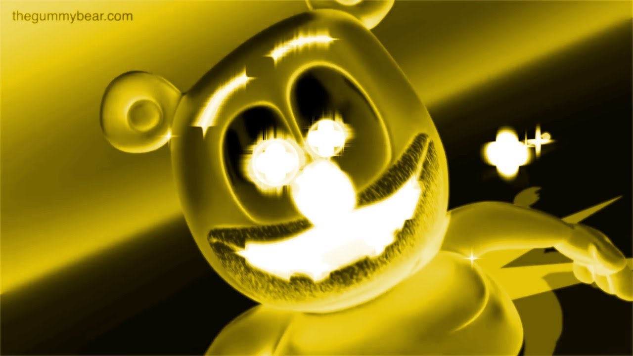 YELLOW & XRAY & SPARKLY & CHIPMUNK VOIICE Gummibär REQ VIDOE Portugues Gummy Bear Song